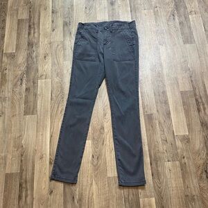 CAbi Gray The Quest Skinny Trousers Size 4
